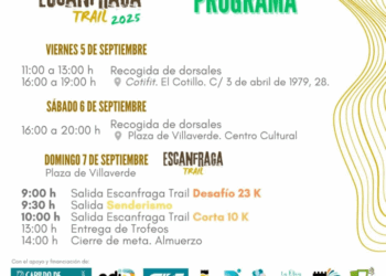 Villaverde acoge la Escanfraga Trail 2025 el próximo 7 de septiembre