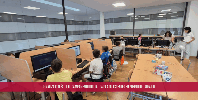 Finaliza con éxito el Campamento Digital para adolescentes en Puerto del Rosario