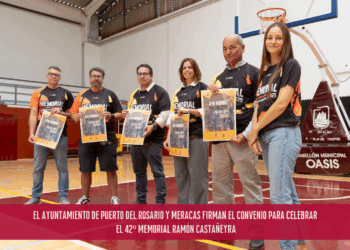 El Ayuntamiento de Puerto del Rosario y MERACAS firman el convenio para celebrar el 42º Memorial Ramón Castañeyra