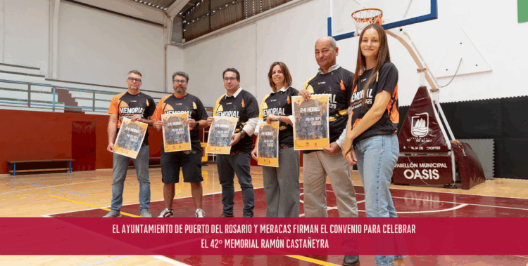 El Ayuntamiento de Puerto del Rosario y MERACAS firman el convenio para celebrar el 42º Memorial Ramón Castañeyra