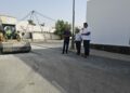Finalizados los arreglos en el asfalto de la calle Manuel Sánchez Évora hacia La Corte