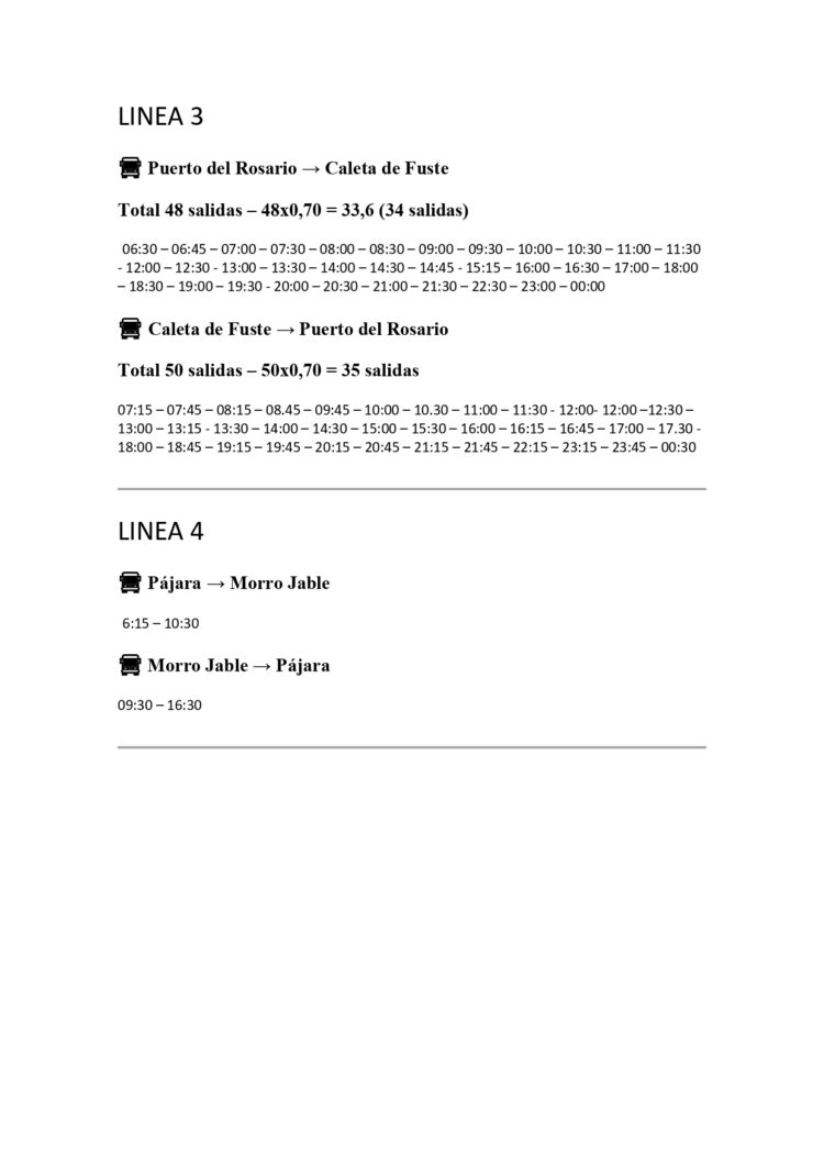 Garantizados los servicios mínimos de guagua durante la huelga de conductores de los días 15 y 16 de septiembre