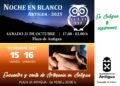 Abierto el plazo de puestos de venta y exposición en la Noche en Blanco de Antigua 2025