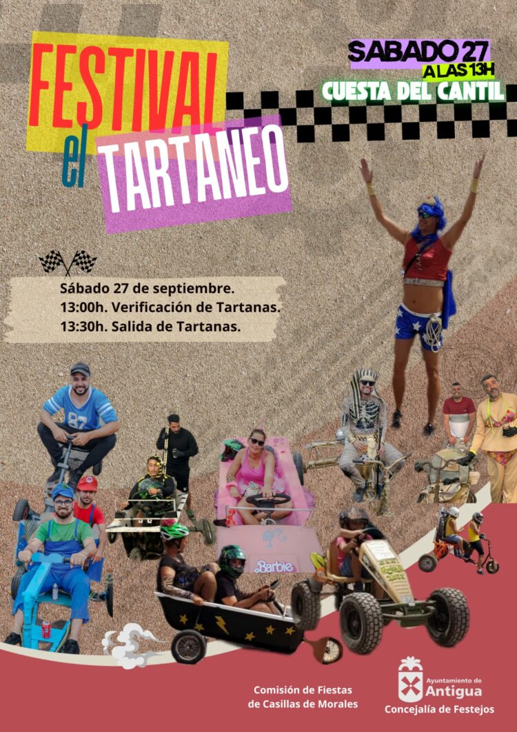 Riesgo por diversión y velocidad en la carrera de Tartanas de las Fiestas de Casillas de Morales