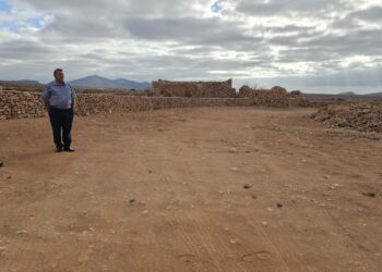 El Ayuntamiento reconstruye el centenario Corral del Concejo de Antigua