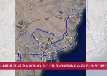 La Hondura contará con la nueva Línea 3 Satélite del transporte urbano a partir del 22 de septiembre