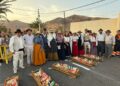 Puerto del Rosario en la ofrenda a la Virgen de La Peña en Betancuria