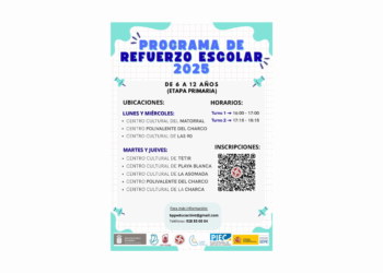 El Ayuntamiento de Puerto del Rosario impulsa el Programa de Refuerzo Escolar 2025