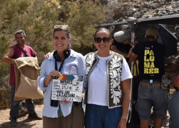María Sanz Esteve rueda en Fuerteventura el primer avance de su proyecto cinematográfico