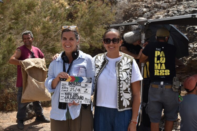 María Sanz Esteve rueda en Fuerteventura el primer avance de su proyecto cinematográfico
