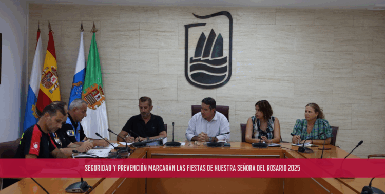 Seguridad y prevención marcarán las Fiestas de Nuestra Señora del Rosario 2025