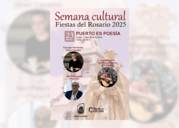 Eduvigis Hernández y Nilo Palenzuela visitan un nuevo encuentro de ‘Puerto es Poesía’