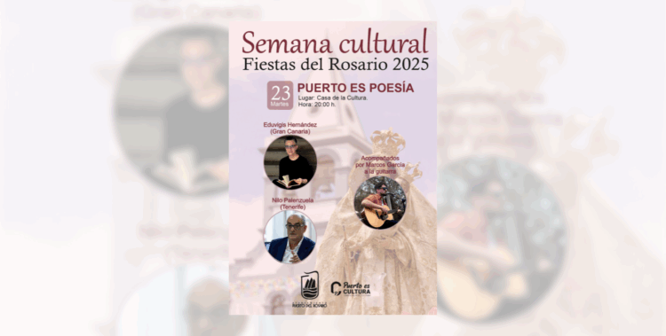 Eduvigis Hernández y Nilo Palenzuela visitan un nuevo encuentro de ‘Puerto es Poesía’