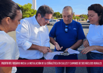 Puerto del Rosario inicia la instalación de la señalética en calles y caminos de sus núcleos rurales