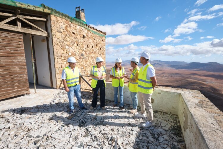 El Cabildo de Fuerteventura inicia las obras de rehabilitación del Mirador de Morro Velosa