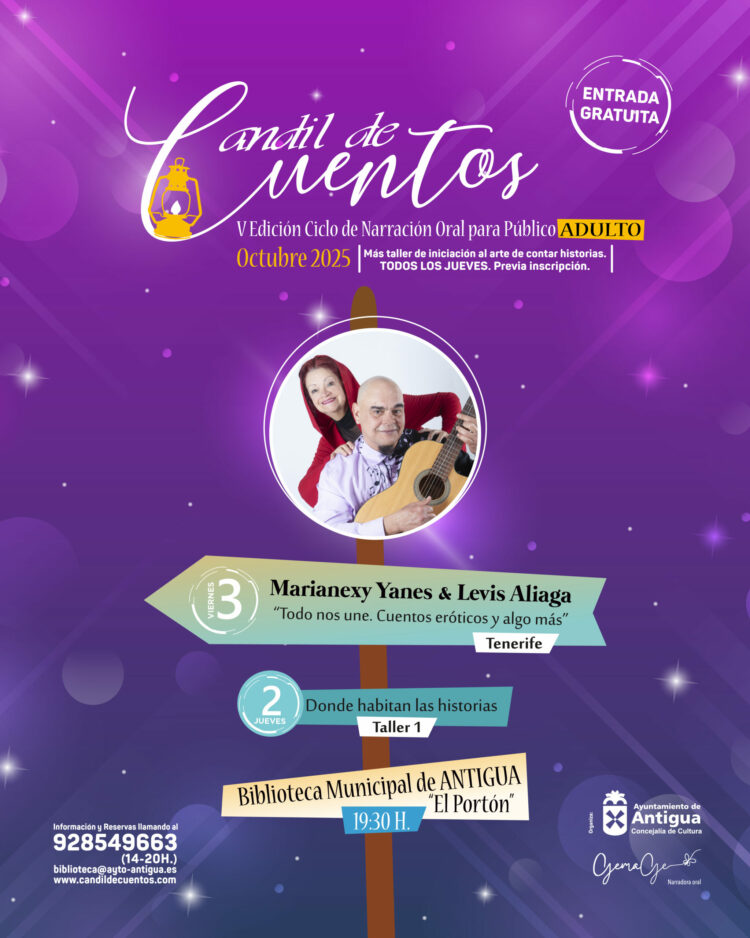 Candil de Cuentos inicia la magia de la narrativa oral con el Taller de Contar Historias