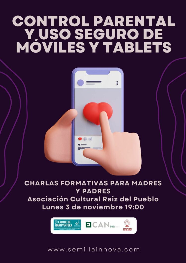 ﻿El Cabildo de Fuerteventura continúa las charlas formativas sobre control parental