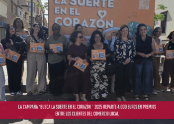 La campaña ‘Busca la Suerte en el Corazón’ 2025 reparte 4.000 euros en premios entre los clientes del comercio local