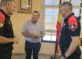 Comisario y Subcomisario de la Policía Autonómica Canaria se presentan en Antigua