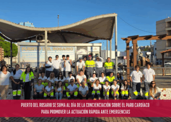 Puerto del Rosario se suma al Día de la Concienciación sobre el Paro Cardíaco para promover la actuación rápida ante emergencias