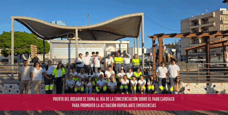 Puerto del Rosario se suma al Día de la Concienciación sobre el Paro Cardíaco para promover la actuación rápida ante emergencias