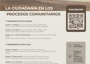 ﻿‘Fuerteventura Protagonista’ comienza su formación presencial sobre participación ciudadana en los procesos comunitarios