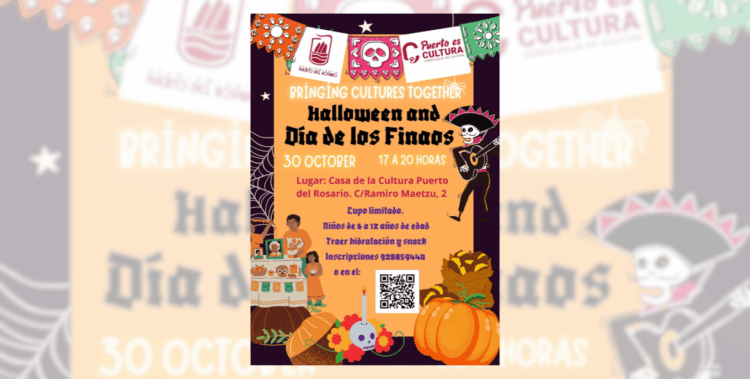 Puerto del Rosario celebra “Halloween and Día de los Finaos” para acercar tradiciones y culturas