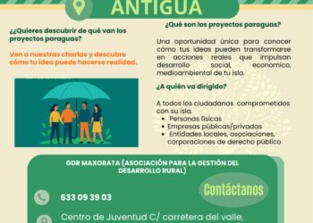 Este jueves los vecinos de Antigua proponen y GDR Maxorata financia