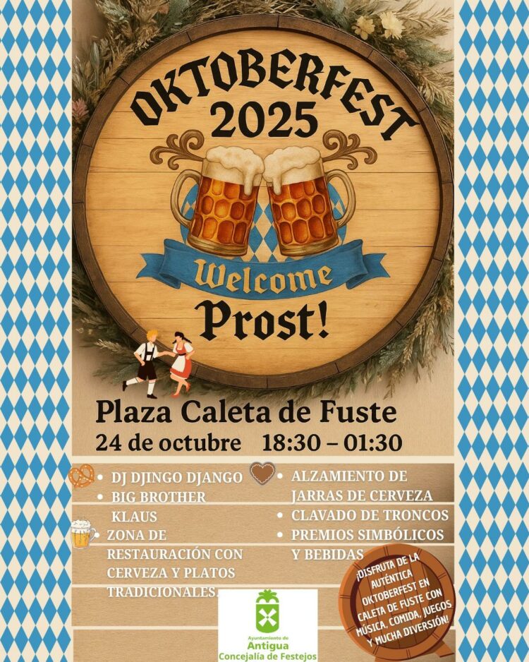 Caleta de Fuste celebra la gran fiesta bávara el Oktoberfest