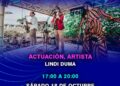 La cantante Lindi Duma este sábado en Caleta es Música
