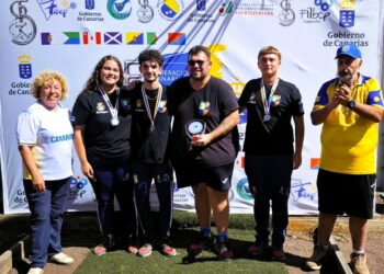 Los Cacharritos de Antigua Subcampeones de Canarias en Juvenil Bola Canaria