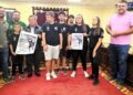 Reconocimiento de Antigua a Los Cacharritos Subcampeones Regionales de Dupletas de Bola Canaria