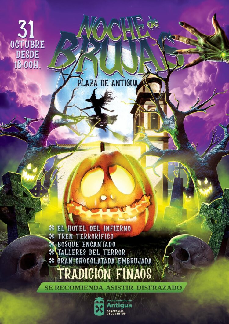 Noche de Brujas y Hotel del Infierno en Antigua este viernes en la plaza