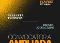 Notodofilmfest amplía su convocatoria hasta el 30 de octubre