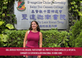 Una joven de Puerto del Rosario, participante del proyecto Ciudad Amiga de la Infancia, comparte su experiencia internacional en Hong Kong