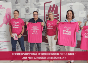Puerto del Rosario se suma al ‘Mes Rosa Fuerteventura Contra el Cáncer’ con un mes de actividades de sensibilización y apoyo