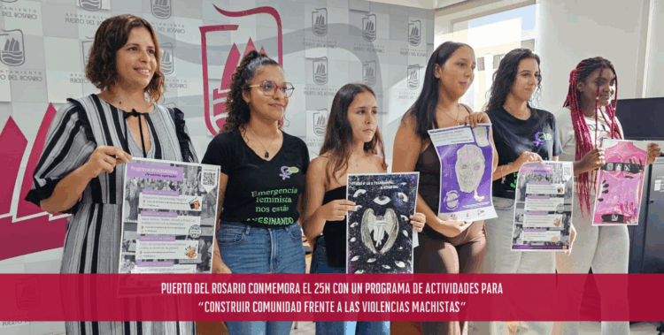 Puerto del Rosario conmemora el 25N con un programa de actividades para “construir comunidad frente a las violencias machistas”