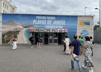 Las Playas de Jandía recorren más de 240 km en Madrid