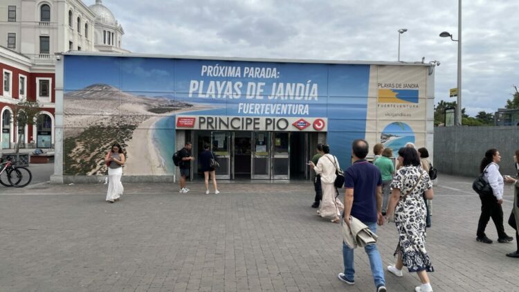 Las Playas de Jandía recorren más de 240 km en Madrid