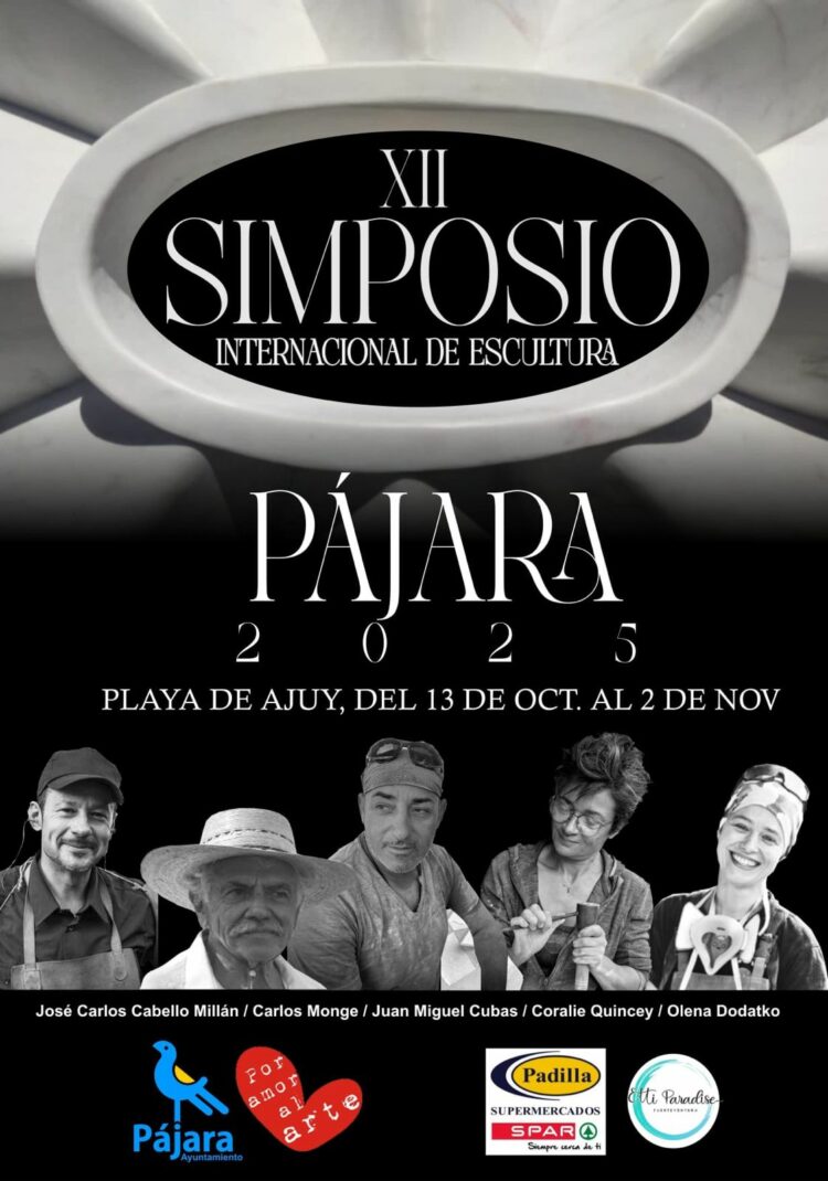 Ajuy acoge el XII Simposio Internacional de Escultura Pájara 2025