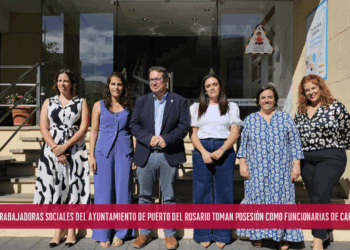 Dos trabajadoras sociales del Ayuntamiento de Puerto del Rosario toman posesión como funcionarias de carrera