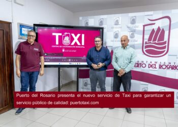 Puerto del Rosario presenta el nuevo servicio de Taxi para garantizar una oferta pública de calidad: puertotaxi.com