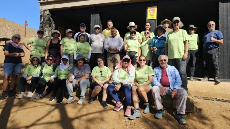 Los caminantes de Antigua se Mueve recorren un total de 92 kilómetros de senderos