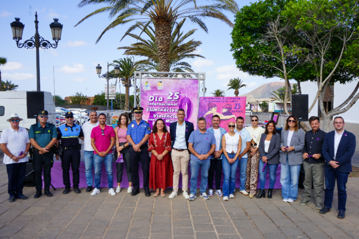 El Ayuntamiento de La Oliva alza la voz, un año más, por la erradicación de la violencia machista el 25N