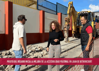 Puerto del Rosario inicia la mejora de la accesibilidad peatonal en Juan de Bethencourt