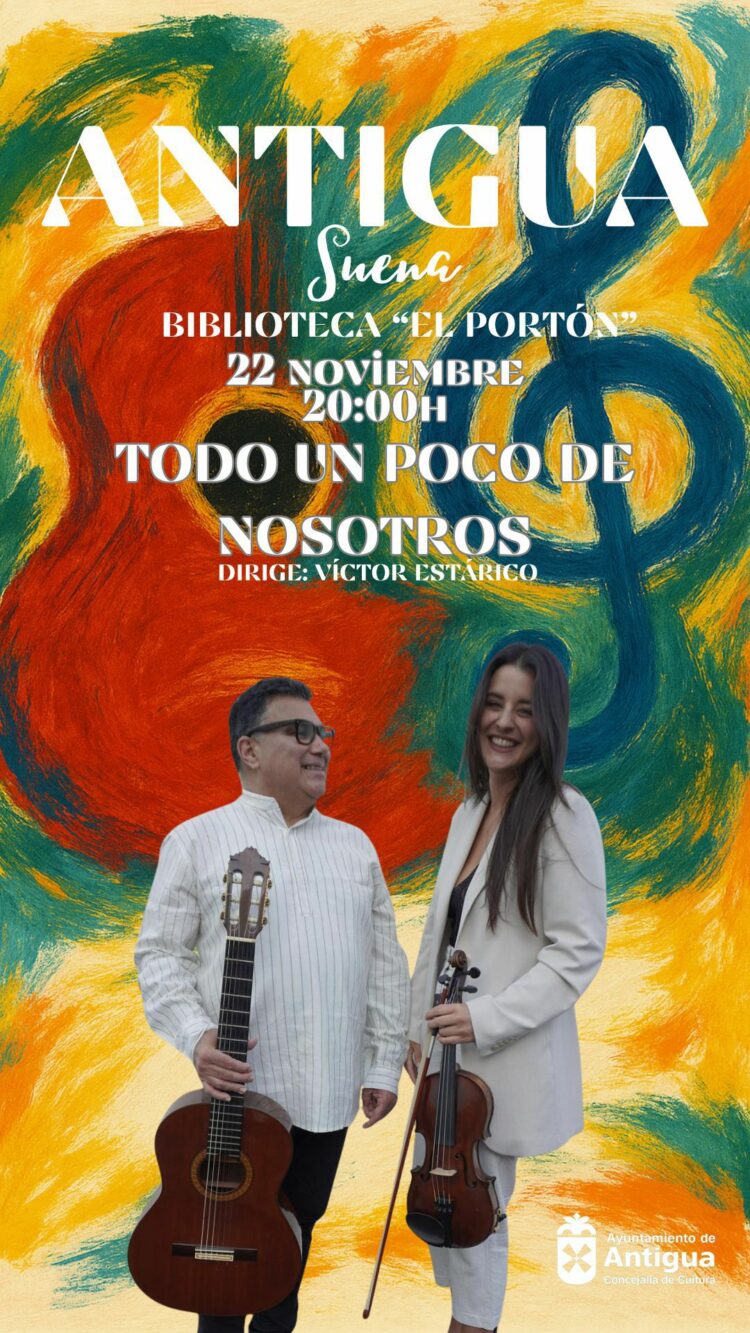 El Espectáculo Todo un poco de nosotros este sábado con Antigua Suena