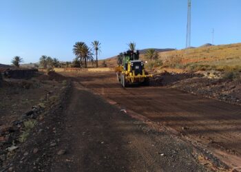 Obras y Maquinaria se coordina con todos los municipios de la isla para reparar los incidentes provocados por la borrasca ‘Claudia’