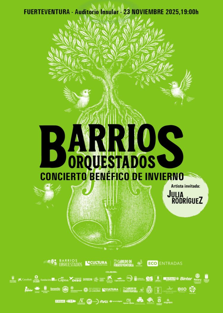Barrios Orquestados celebra este domingo en Puerto del Rosario su concierto benéfico de invierno