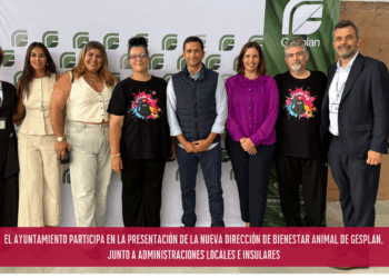 El Ayuntamiento participa en la presentación de la nueva Dirección de Bienestar Animal de Gesplan, junto a administraciones locales e insulares