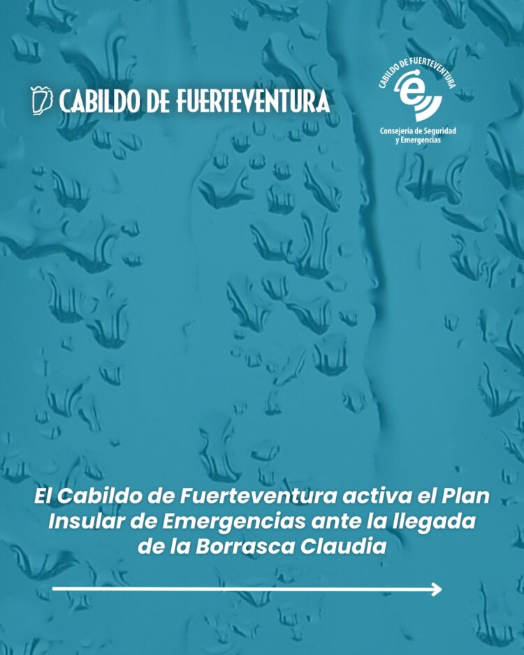 El Cabildo activa el PEIN debido a la alerta por vientos y lluvia